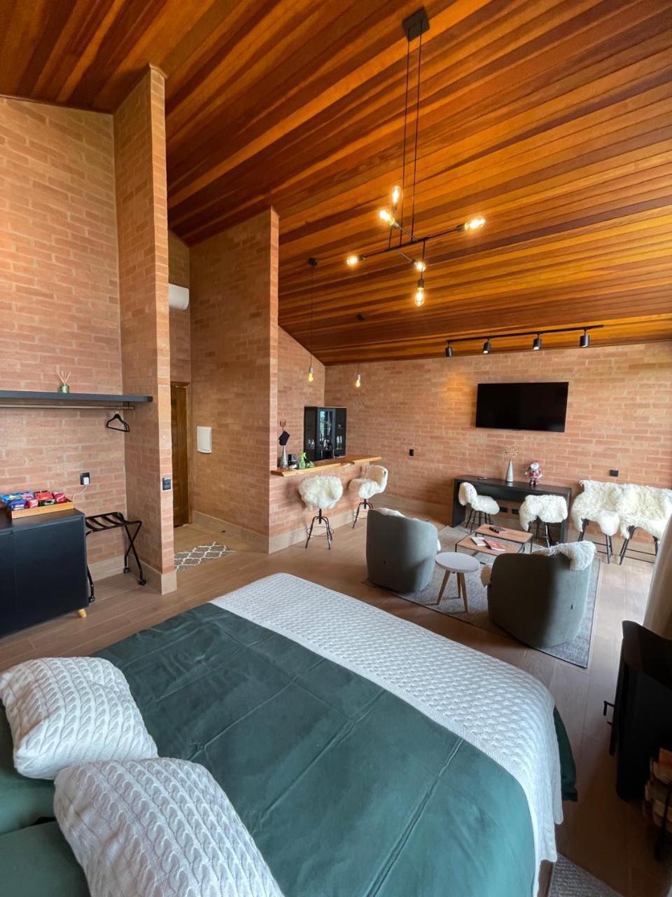 Chales Bergview São Bento do Sapucaí Exterior foto